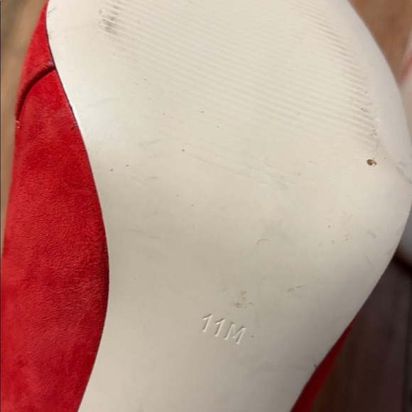 Guess Women’s Red Heel Booties Size 11 M Brand New Shoes - Picture 11 of 11